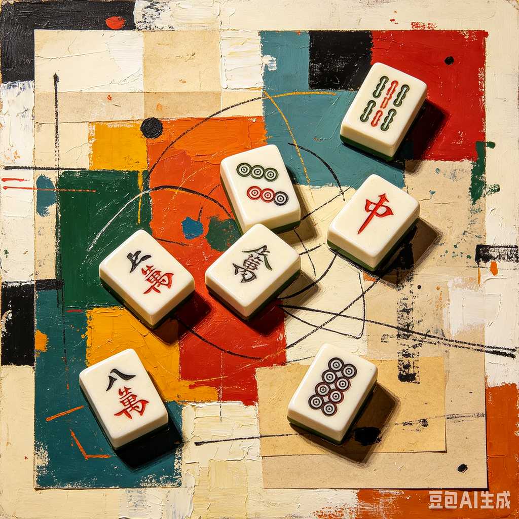 engraved mahjong tiles