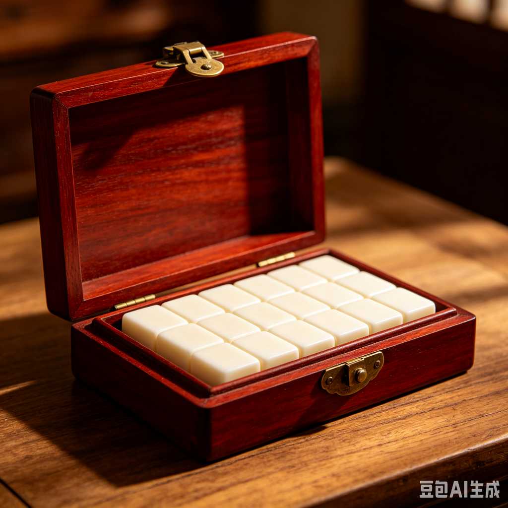 holiday gift mahjong set