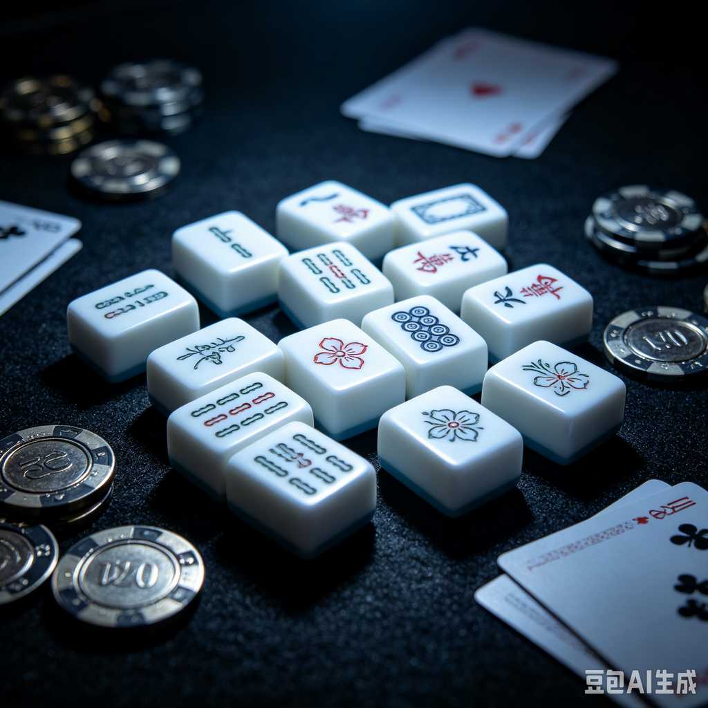 space saving mahjong game set