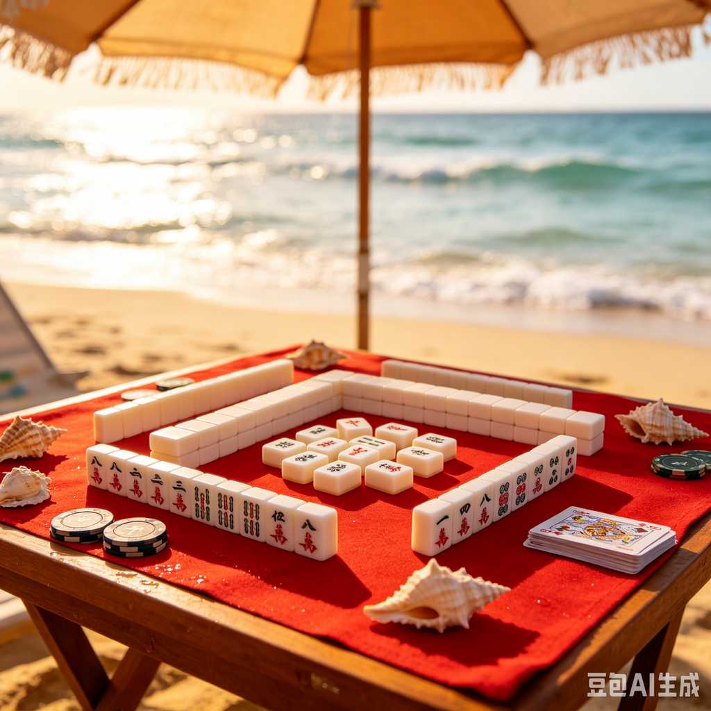 colorful mahjong score chips